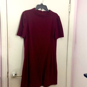 #maroon_evening_dress